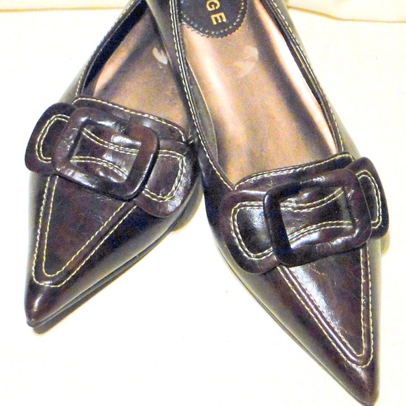 Rampage Brown-Black 1/2" Heel Shoe - Picture 1 of 6